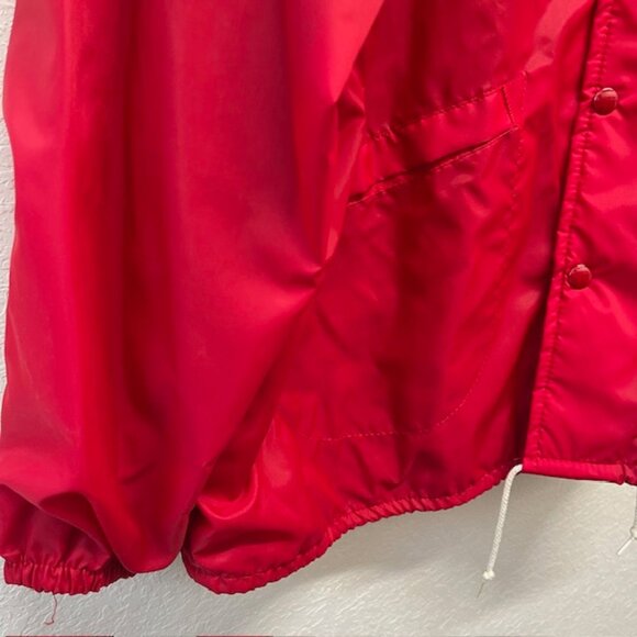 Pla-Jac by Dunbrooke Fleece Lined Red Made In USA Size XXL 52 Windbreaker Jacket - Picture 8 of 10